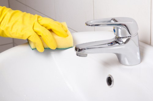 Commercial cleaning company in Harrow maintaining workplace hygiene