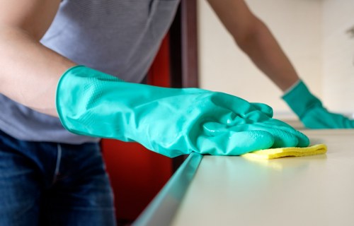 Domestic cleaners in Harrow maintaining a tidy family home