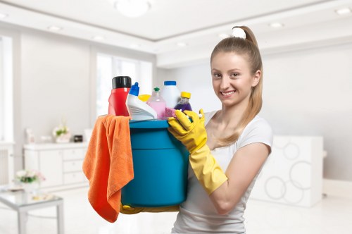 Finishing touches after upholstery and carpet cleaning